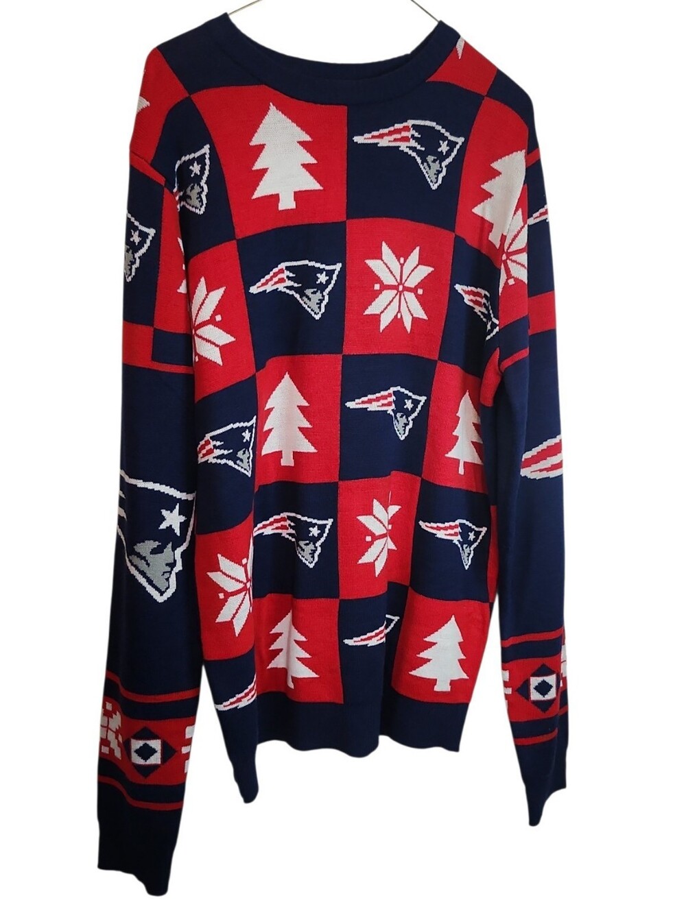 New England Patriots NFL Ugly Christmas Sweater by FOCO